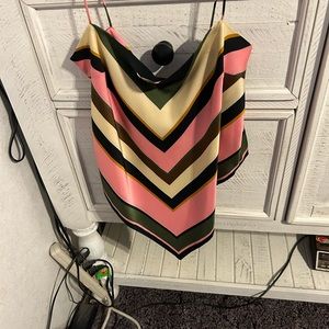 Vintage backless top